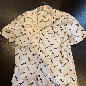 ZARA Tracksuit Shirt with DNWR Men’s Logo Top